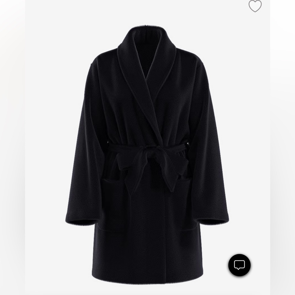 Victoria’s Secret Women's Black Robe (M/L)